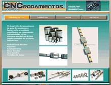 Tablet Screenshot of cncrodamientos.com